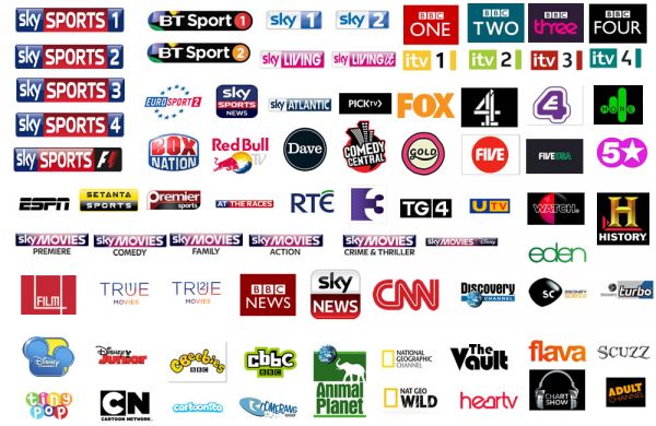 EuroSp0rt BT Sky BBC ITV DMAX CBS Showtime 