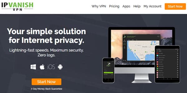 ipvanish vpn kodi