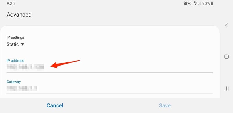 Change IP Address