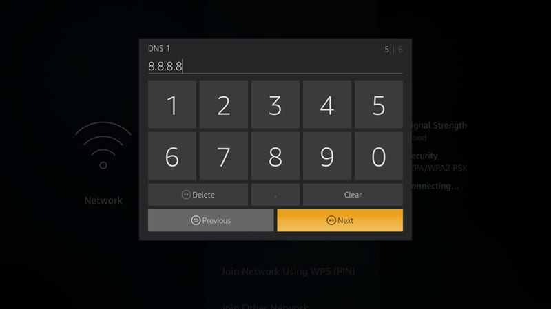 Fire Stick Change DNS