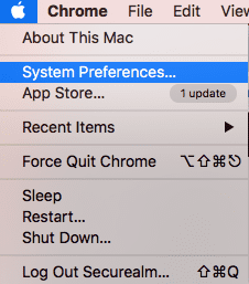 Mac System Preferences