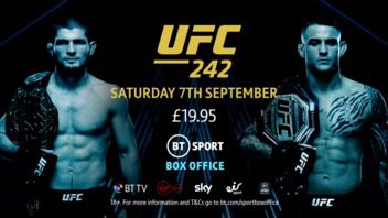 UFC 242 Price in UK