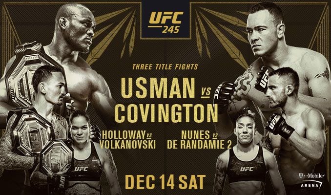 How to Watch UFC 245 Live Online