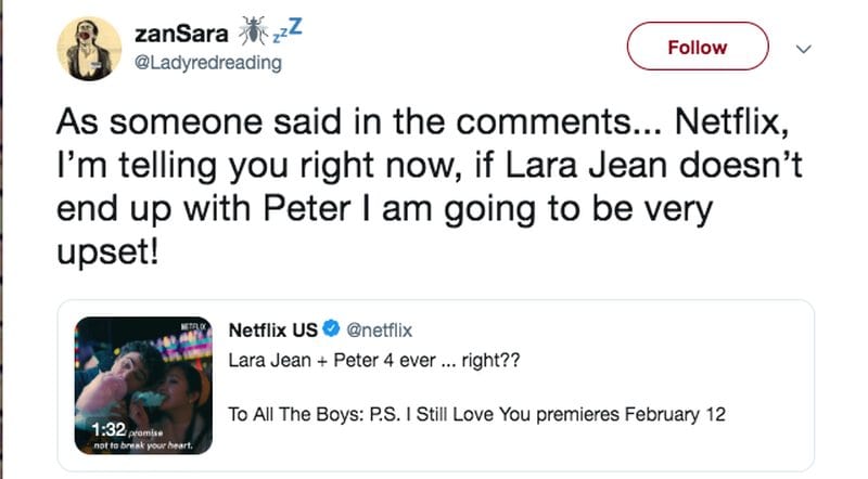 Netflix Tweet